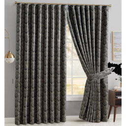 Lossett Wave Pencil Pleat Room Darkening Thermal Curtain