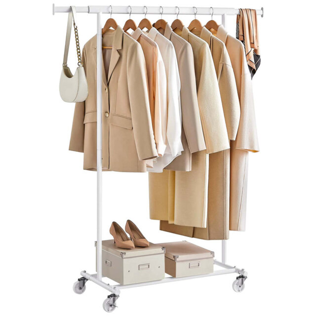 Bonville Adjustable Rolling Clothing Rack