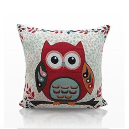 Radlee Toowoo Tapestry Cushion Cover with Filler Pad