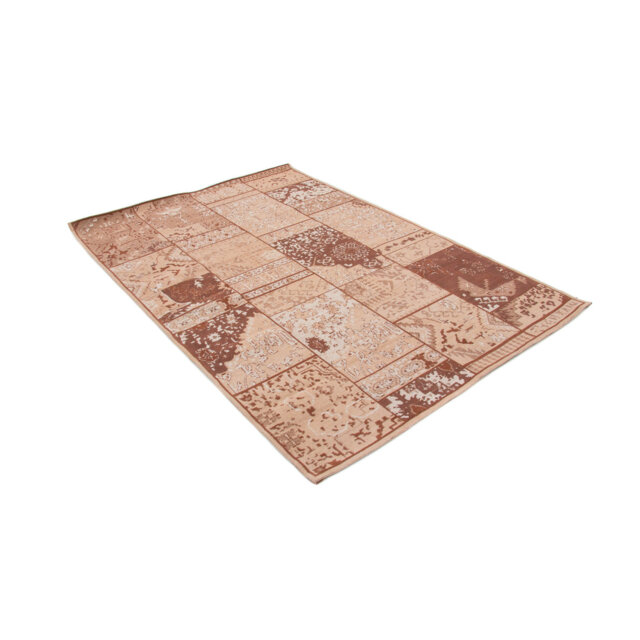 Sofi Handmade Kilim Wool Brown Rug