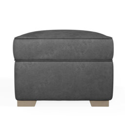 Bablu Marylin Wide Rectangle Footstool Ottoman with Storage