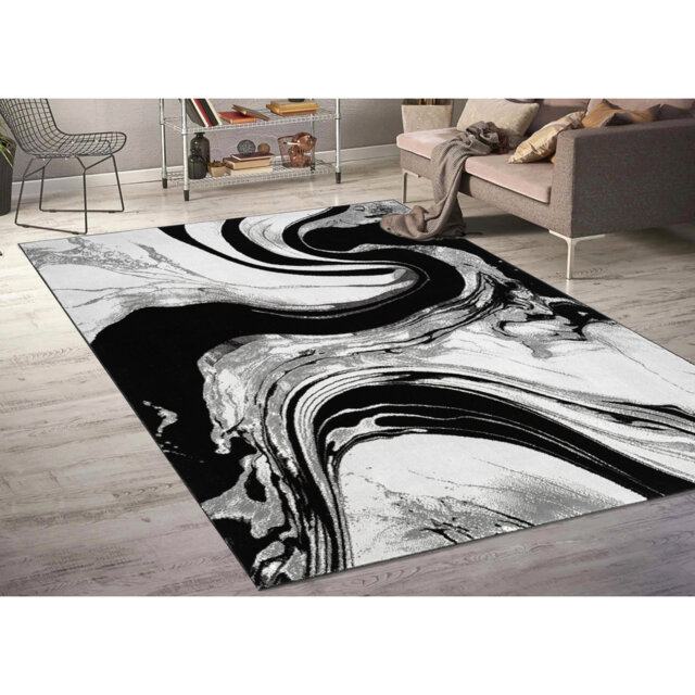 Charliyah Abstract Flatweave Indoor / Outdoor Area Rug