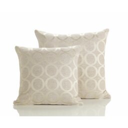 Broward Oh Geometric Cushion with Feather Filling