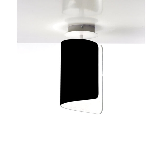 Papiro Glass Semi Flush Mount