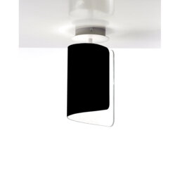 Papiro Glass Semi Flush Mount