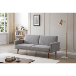 Eveline Queen 204cm Upholstered Convertible Sofa