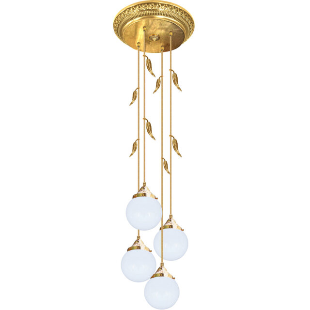 Esko 4 - Light Candle Style LED Chandelier