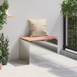 Stainless Steel Outdoor Bench