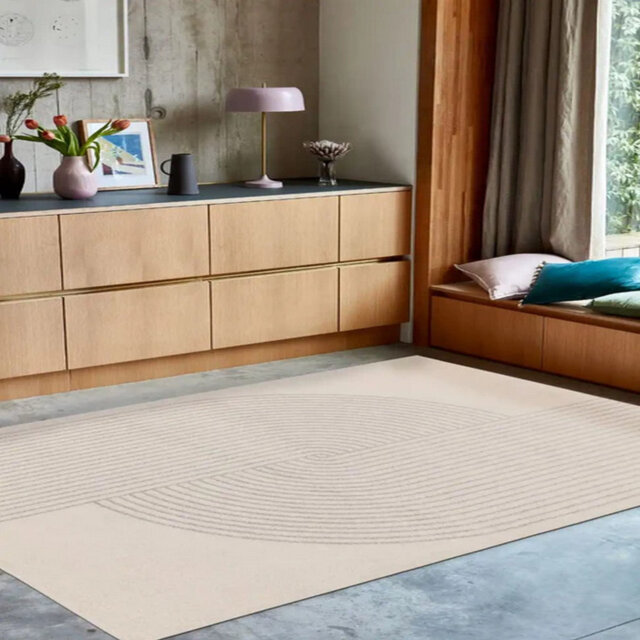 Arch Abstract Modern Easy To Clean Rug For Living Room Bedroom And Dining Room