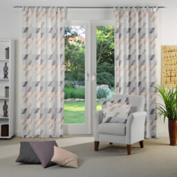 Lopez Tab Top Room Darkening Single Curtain