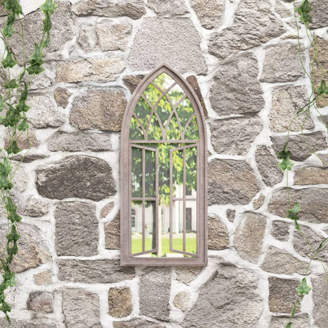 Aashita Metal Flat Wall Mirror