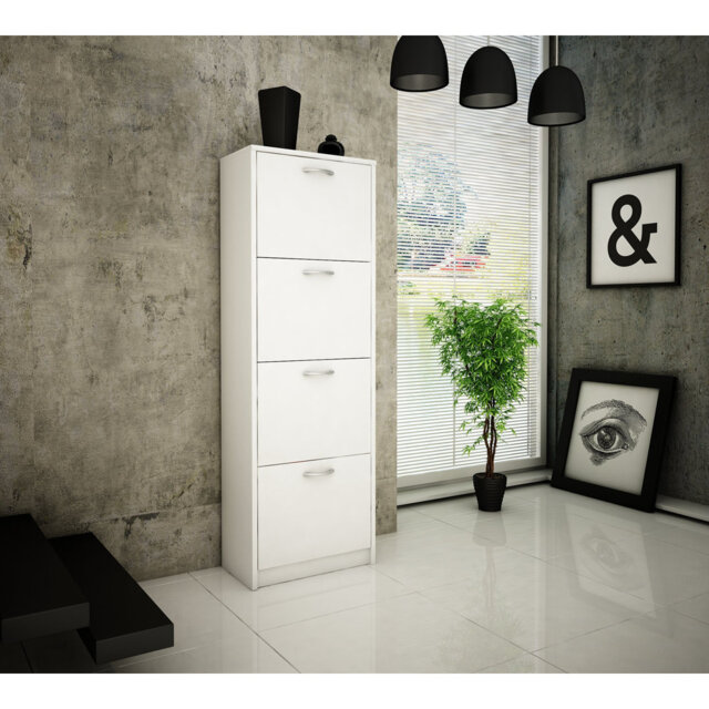 12 Pair Shoe Storage Cabinet
