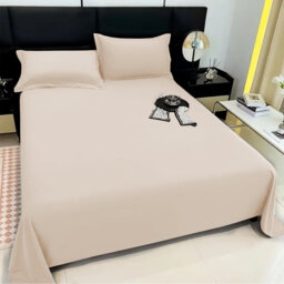 Aspire Homeware Hotel Quality Egyptian Cotton Flat Sheet for Soft and Breathable Sleeping Comfort