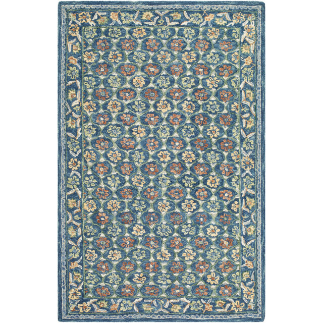 Moroccan Wool Hand Tufted Area Rug