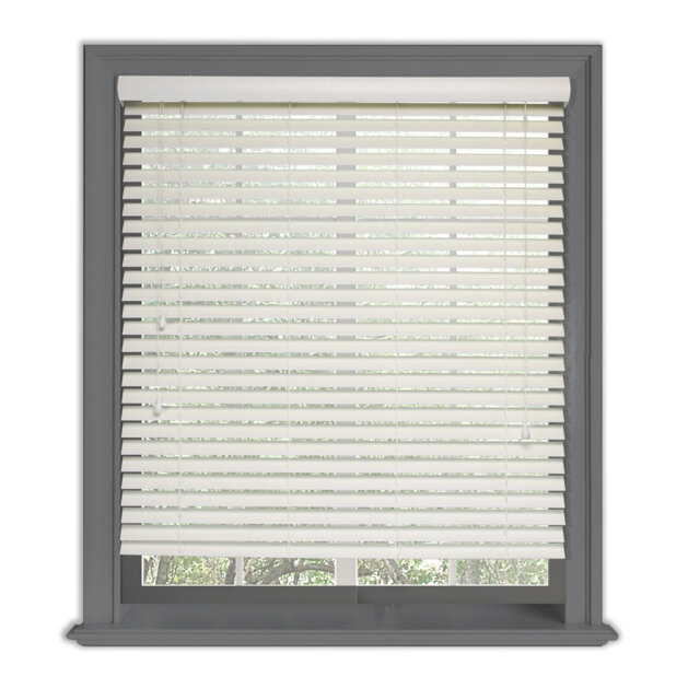 Lister Cartwright 50mm Woodgrain Fauxwood Venetian Roller Blinds