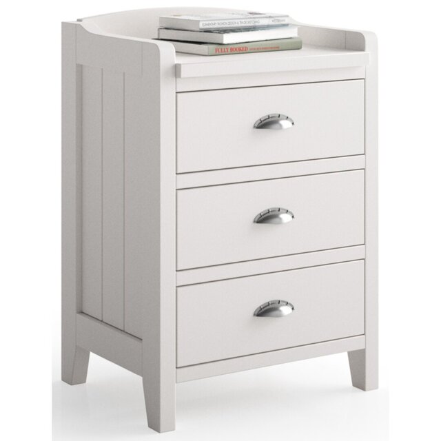 Sandhill 3 Drawer Bedside Table