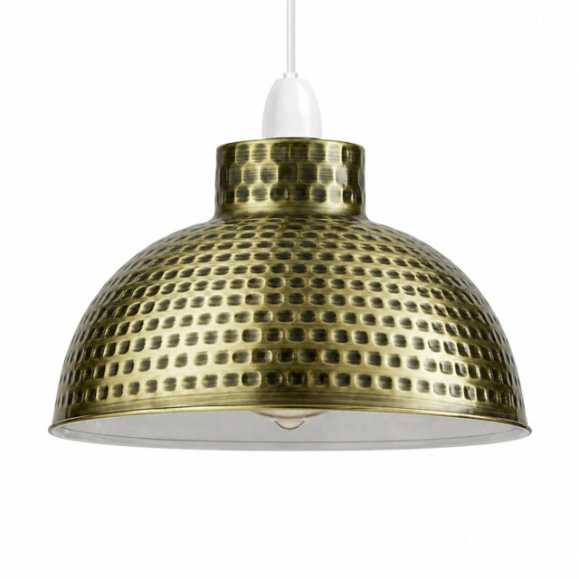 Anglin 16.5cm H Metal Dome Lamp Shade ( Screw On )