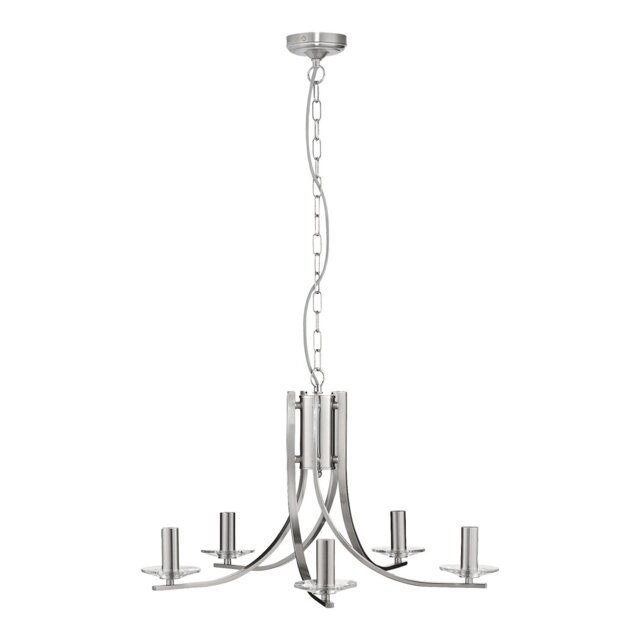 Pamelia 5 - Light Candle Style Chandelier