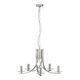 Pamelia 5 - Light Candle Style Chandelier