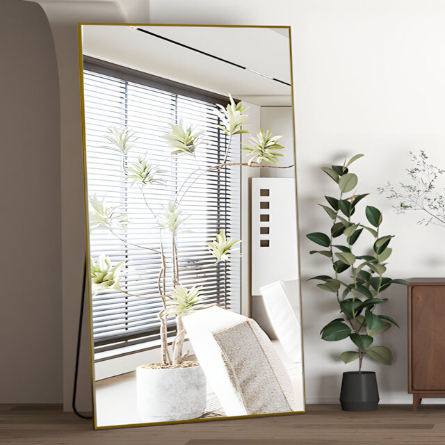 Aluminium Rectangle Mirror