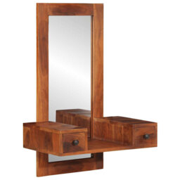 Solid Wood Rectangle Mirror