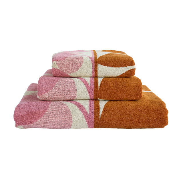 Stem Bloom Duo Blush 70x125 Bath Towel