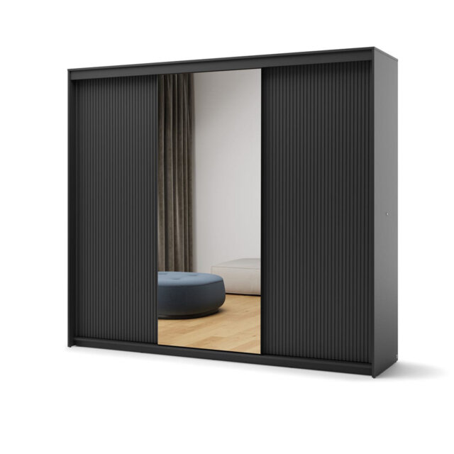 Trend 3 Door Manufactured Wood Wardrobe