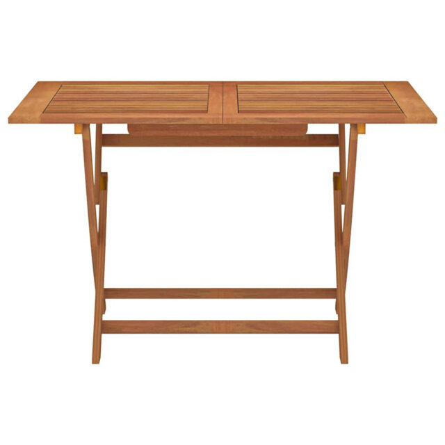Folding Garden Table Eucalyptus Wood Patio Dining Table Multi Sizes