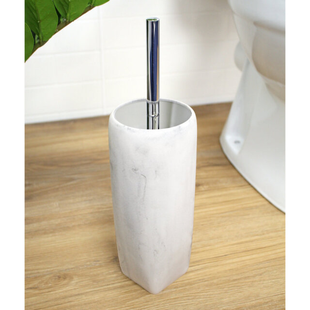 Cvetko Free-Standing Toilet Brush and Holder