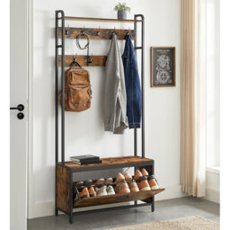Boileau Hall Tree 85cm Wide with Bench