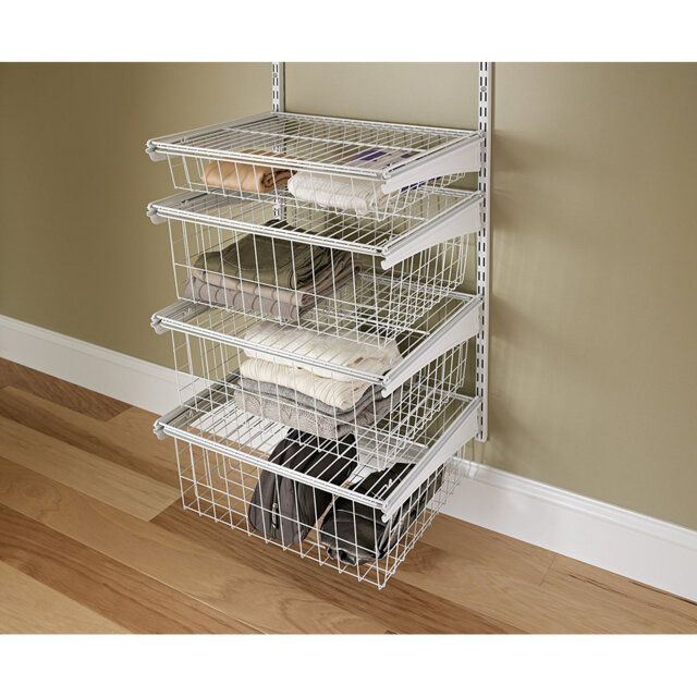 ShelfTrack Add on 4 Drawer Kit for ClosetMaid Wardrobe System