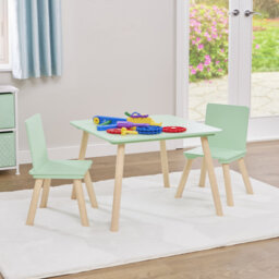 Kids Table and Two Chairs Set