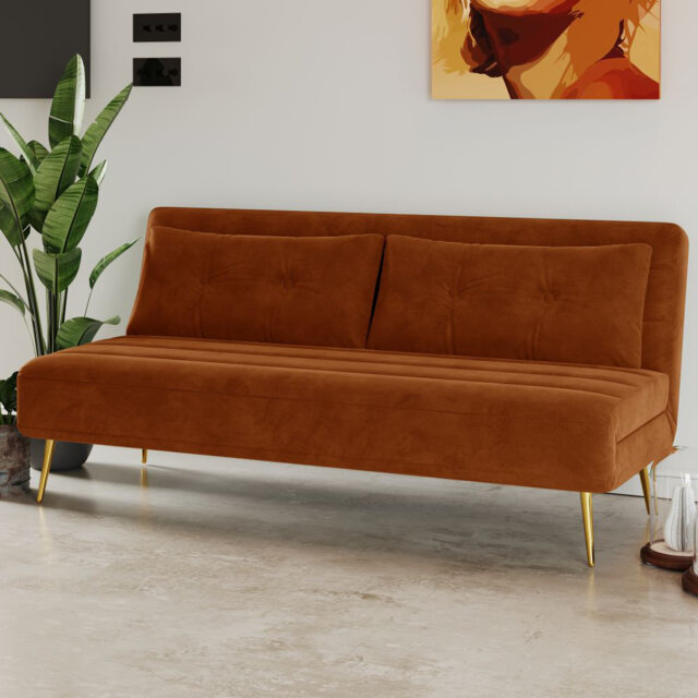 Guille 2 Seater Polyester Sofa Bed