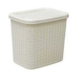 JVL Plastic Decorative Bin