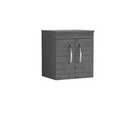 Athena 50cm Wall Mounted Vanity Unit Base