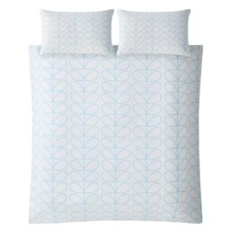 Linear Stem 200 TC Percale Duvet Cover