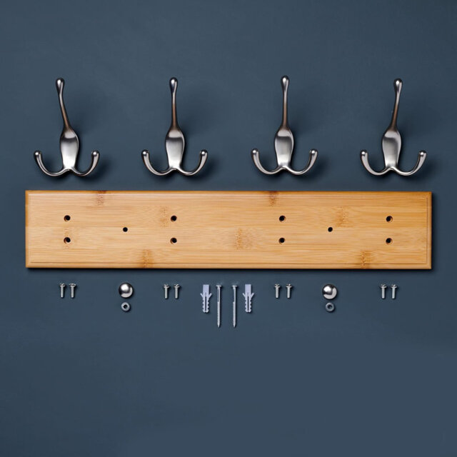 Aaldrik Wall 4 - Hook Coat Rack