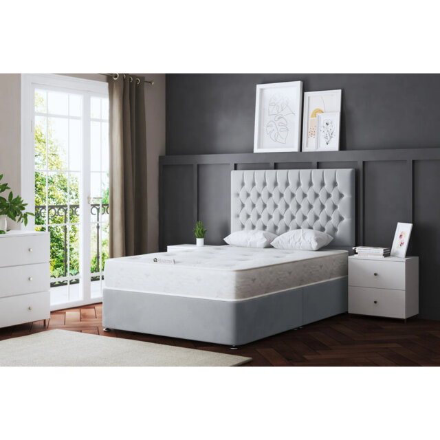 Seraphine Chesterfield Divan Bed with Headboard