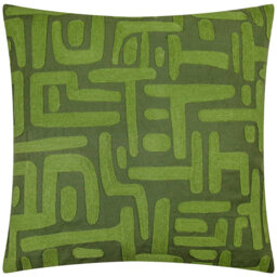 Brooke Abstract Square Throw Pillow Cover