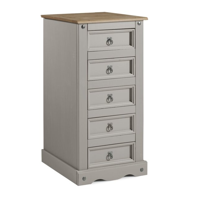 Bridewell 5 Drawer 53Cm W Chest of Drawers