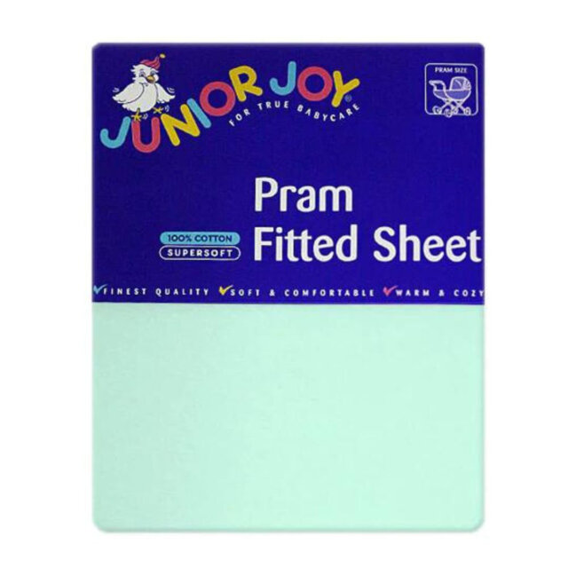 Grant 100% Cotton - Piece Oval Cot Fitted Sheet