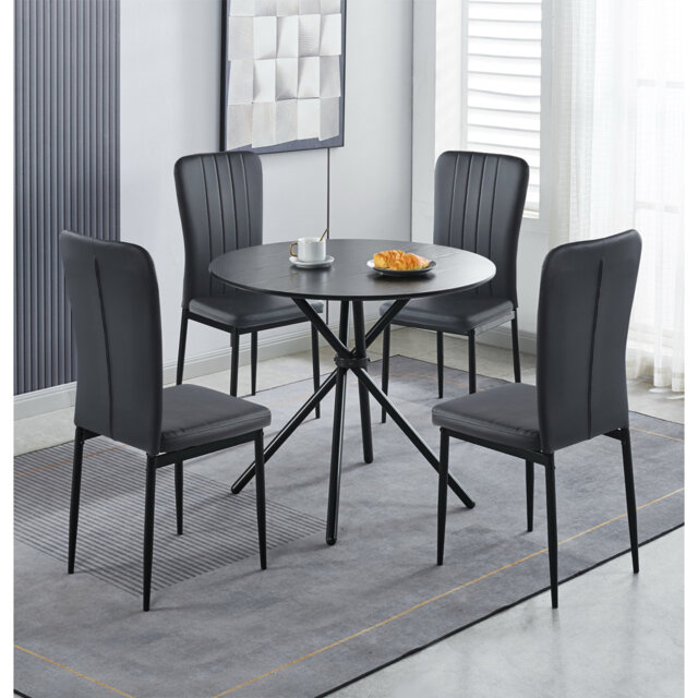Rostin 4 - Person Dining Set
