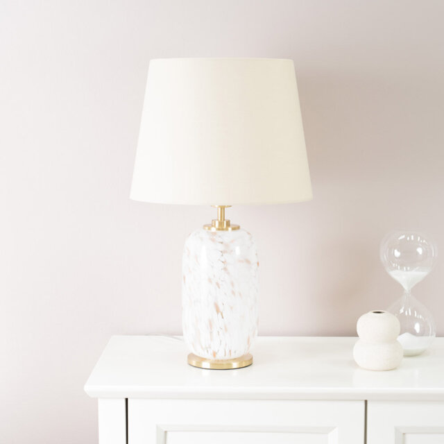 Glass Table Lamp