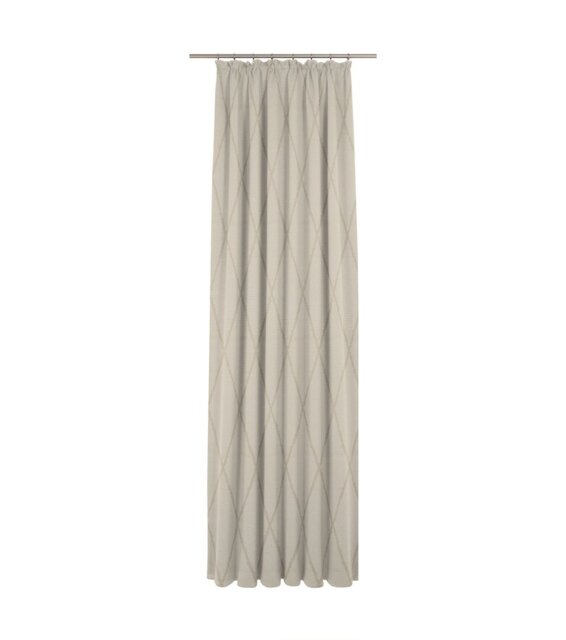 Beeman Pencil Pleat Opaque Single Curtain