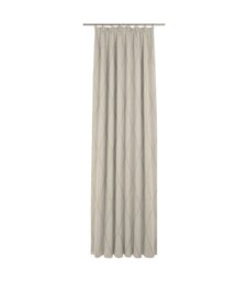 Beeman Pencil Pleat Opaque Single Curtain