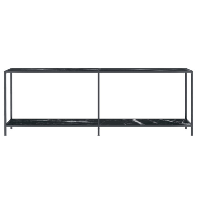 Hannmeike Glass Top Console Table