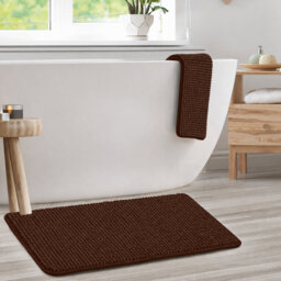 Door mat chenille nonslip for Bath and Kitchen Rug 60x90