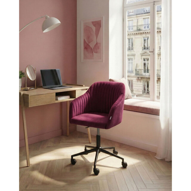 Velvet Office Chair