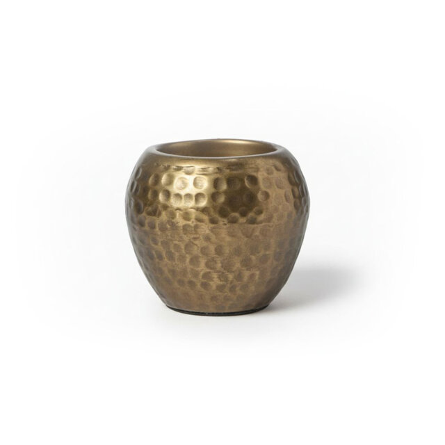 Hale Small Metal Candle Holder - Gold
