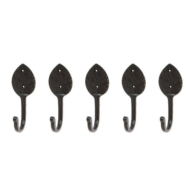 Hammer & Tongs - Arrowhead Coat Hook - W55mm x H140mm - Black
